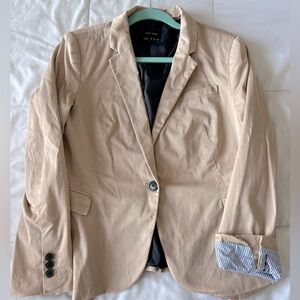 Zara women’s tan blazer